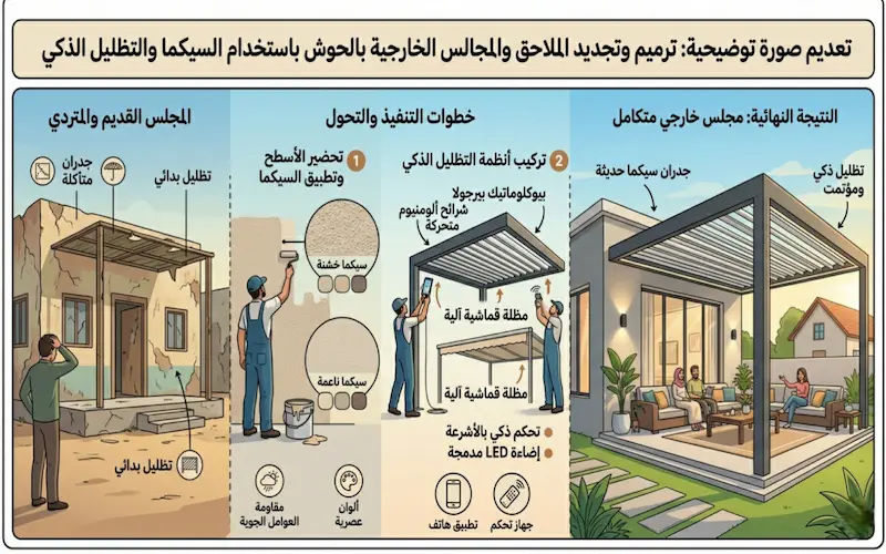 ترميم وتجديد ملاحق الطائف
